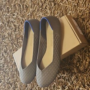 Rothy's Safari Basketweave Flats Size 9